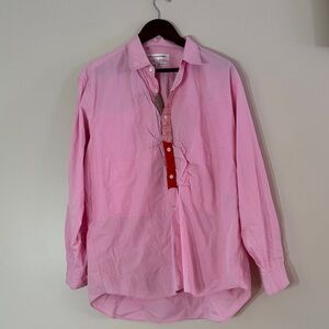 Comme des Garcons 90’s Pink Casual Button-Down Shirt